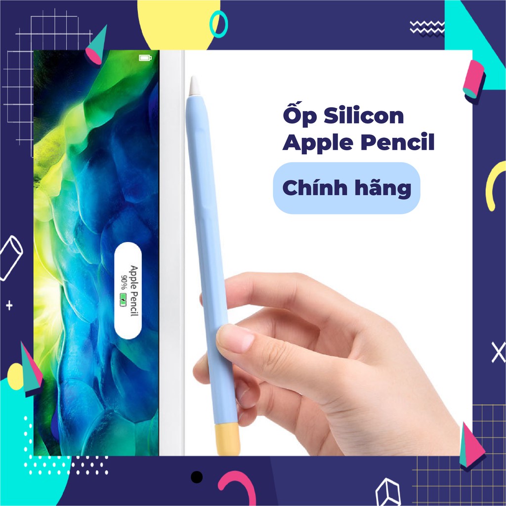 [MÃ MACHM10K giảm 10k đơn bất kỳ] Ốp Silicon Nhiều Màu Cho Bút Cảm Ứng Apple Pencil 2/1 Pencil Case