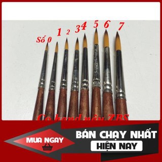 Cọ vẽ đầu nhọn HAND ZBS (Cọ vẽ đầu tròn)
