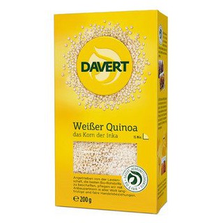 Hạt diêm mạch quinoa trắng hữu cơ Davert - Rapunzel