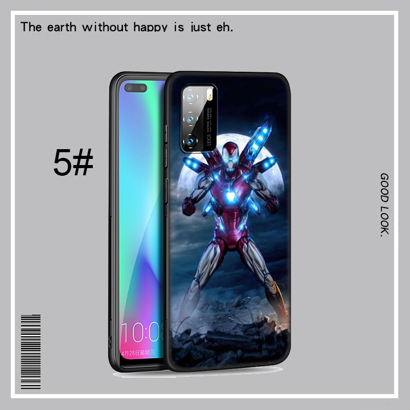 Ốp điện thoại mềm Avengers Marvel cho Huawei P20 P10 P9 P8 Lite Mini Pro 2017 2016 2015 P20Pro P10Lite P8Lite LU137