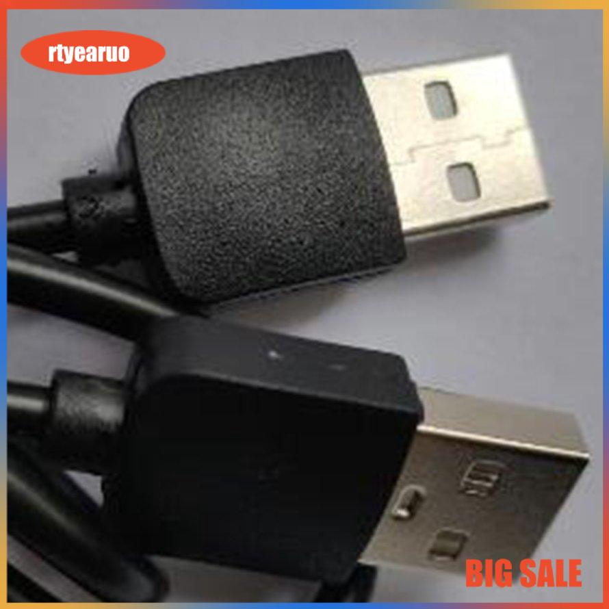 Cáp chuyển đổi mở rộng đầu USB 2.0 sang đầu USB 2.0 màu đen