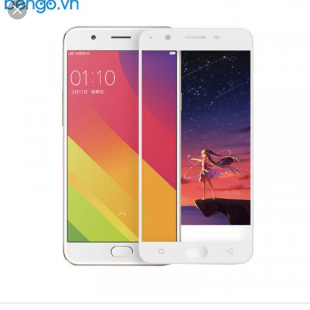 Dán cường lực 3D full màn hình cho oppo f1s