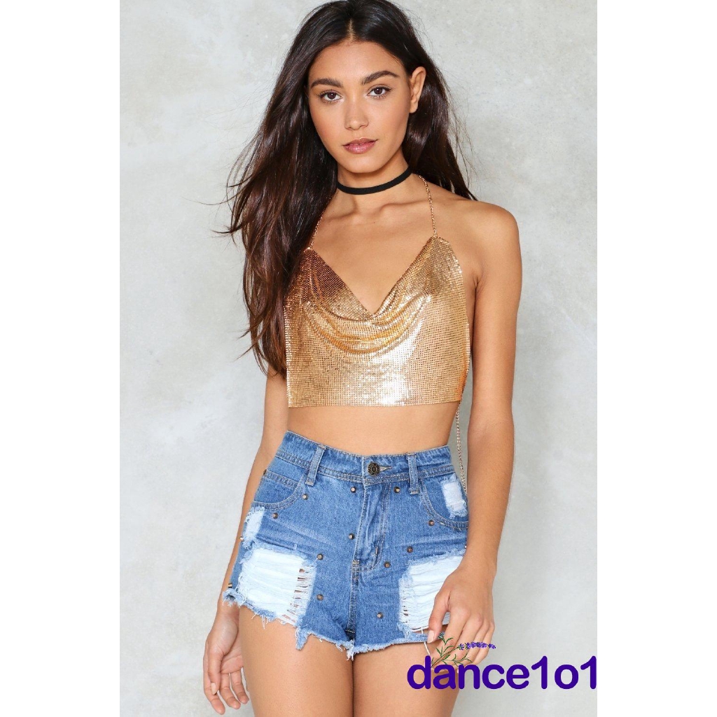 Áo hai dây lửng quyến rũ dành cho nữ