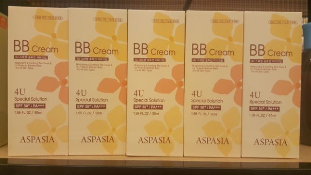 Kem Nền Aspasia 4U Special B.B Solution Cream SPF50 PA+++ (50ml) - HSD: 5/2021