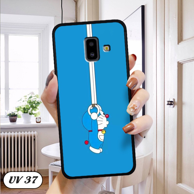 Ốp lưng nhám viền dẻo Samsung Galaxy J6 Plus in hình