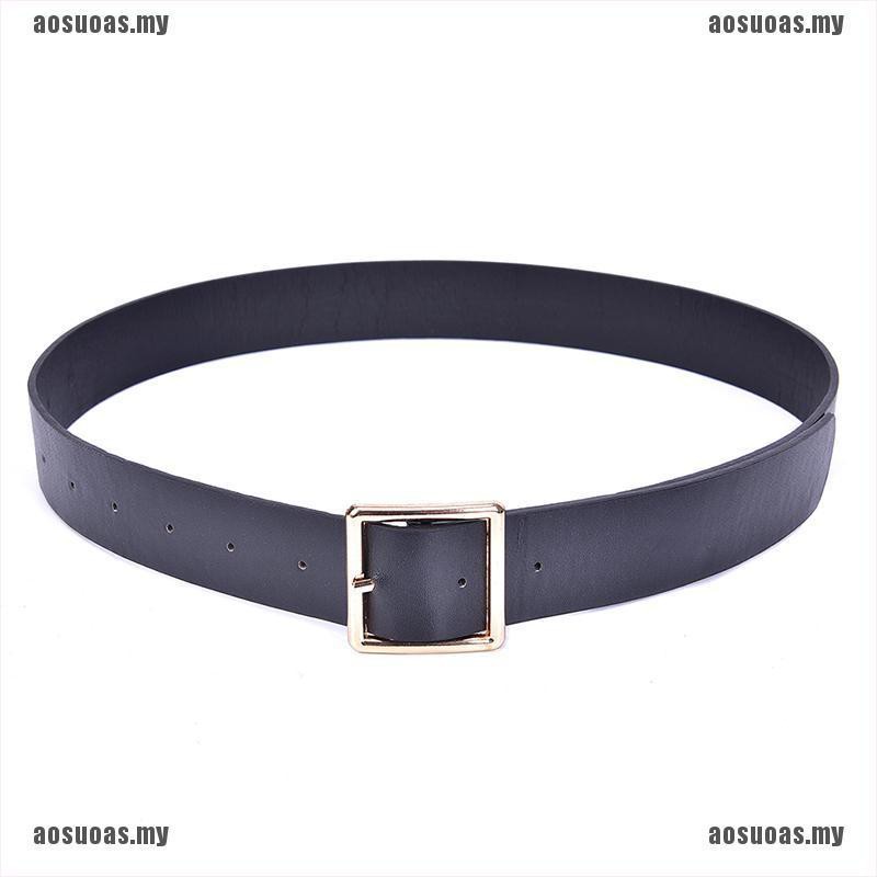 Thắt Lưng Da Khóa Kim Loại Vuông Thời Trang Cho Nữ | BigBuy360 - bigbuy360.vn