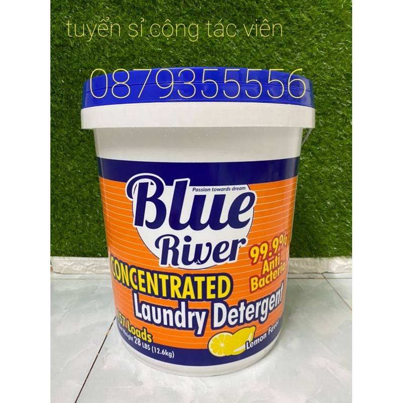 Combo 2thung bột giặt Blue River 12kg6 (Malaysia)