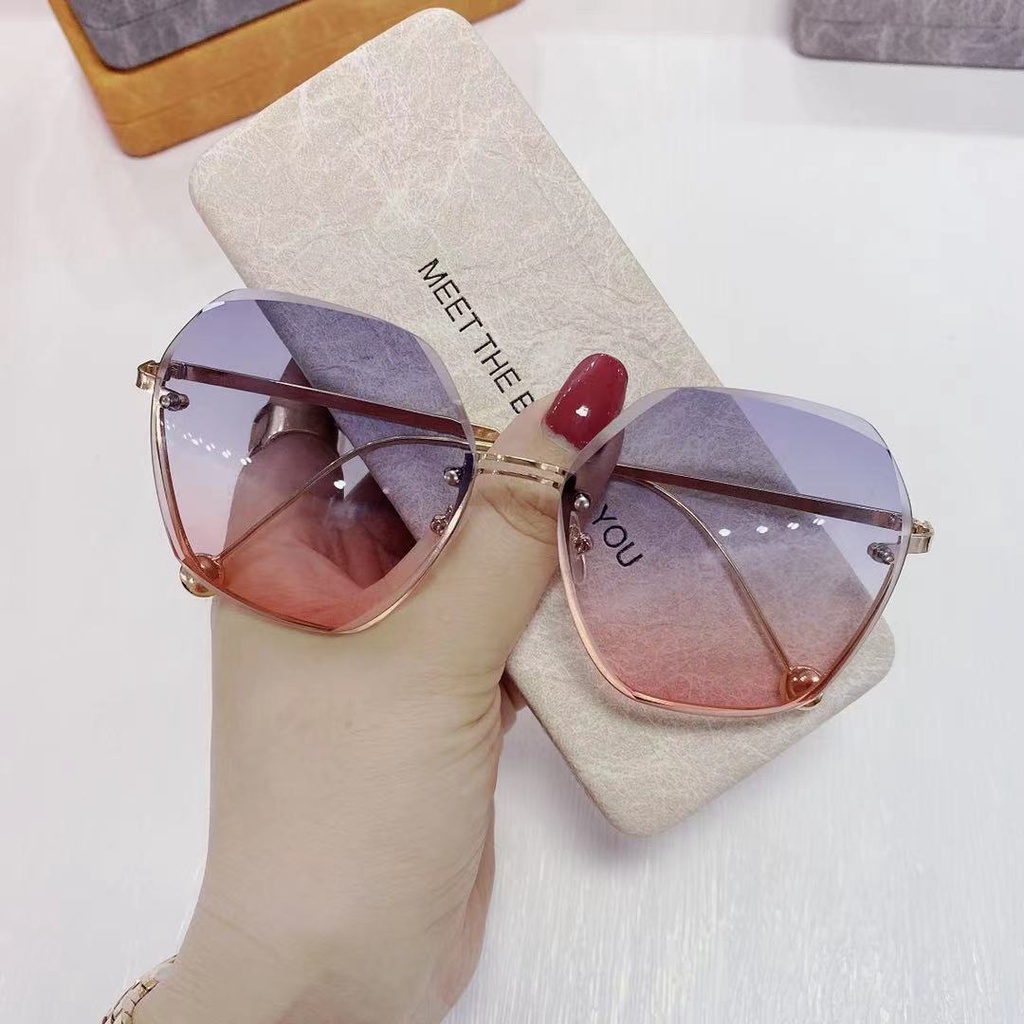 Kính Mát Phân Cực Không Gọng Kiểu Mới Cho Nữ