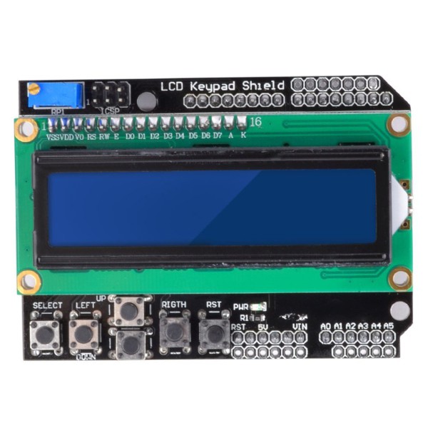 Màn hình LCD mẫu ánh sáng xanh cho robot arduino