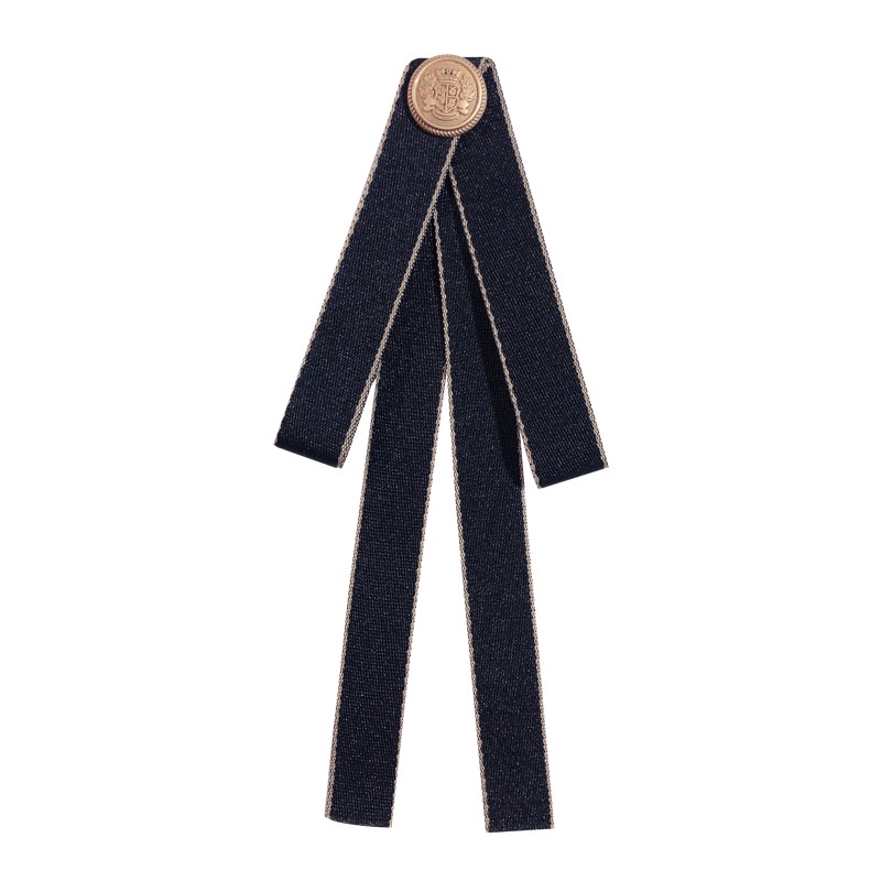 Cài Áo Hình Nơ Màu Đen Đồng Phục Học Sinh