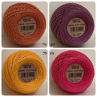 Sợi Lace cotton Craft Yarn VN