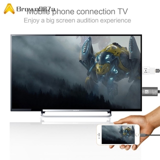 【Chất lượng tốt】Cáp sạc HDMI Cable USB Support 1080p Adapter for Mobile iPhone iPad to HDMI Cable