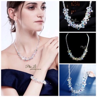 Vòng Cổ Pha Lê Nón Nhọn Zíc Zắc S06mm Được Thiết Kế Từ Pha Lê Swarovski