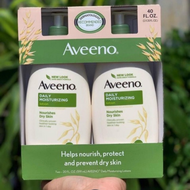 KEM DƯỠNG DA AVEENO DAILY MOISTURING LOTION 1 chai 591 ml