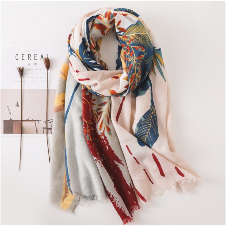KHĂN CHOÀNG, KHĂN LỤA, KHĂN COTTON PHONG CÁCH BOHO VINTAGE GIÁ RẺ HCM