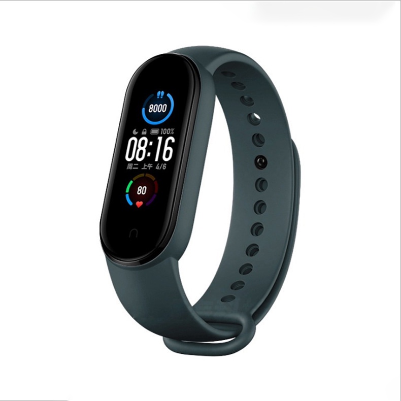 Dây Đeo Thay Thế Cho Xiaomi Mi band 6&amp;5 Nhựa Dẻo TPU Trơn ( Nhiều Màu )