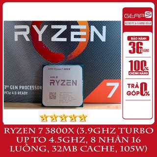 CPU AMD Ryzen 7 3800X 3.9 GHz