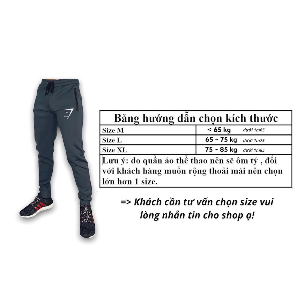 Quần dài thể thao nam DO GYM SHOP thun poly 4 chiều thoáng mát, logo thêu chắc chắn