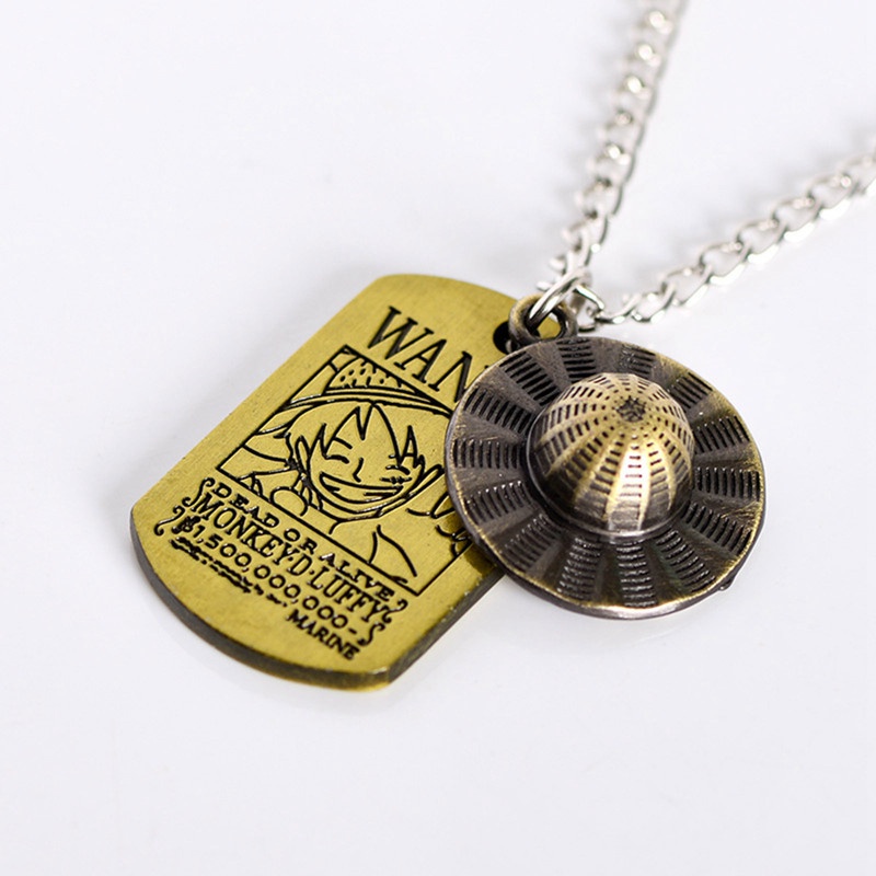 Vòng cổ Mặt Hình Nhân Vật Luffy Trong Phim One Piece 1.5