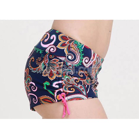 Quần Bơi Đùi Hoa Tím Sbart 8014 Cho Nữ