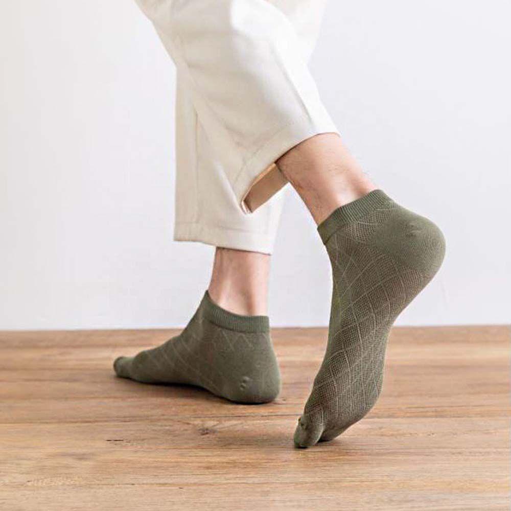 MIQUEL Vớ Thể Thao Chất Liệu Cotton Phối Lưới Chống Vi Khuẩn Kiểu Dáng Đơn Giản Thời Trang