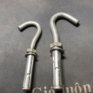 Nở móc INOX 8 và 10 ( tắc kê INOX MÓC ) giá 1c