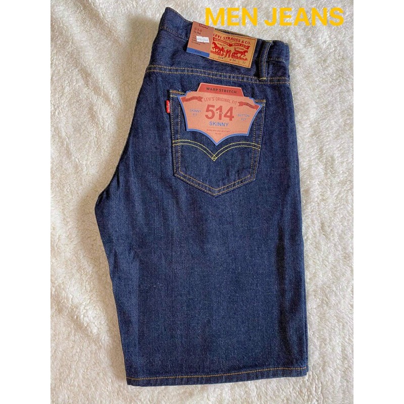 QUẦN JEANS ĐÙI NAM LE.VIS 5 màu như hình hàng VNXK