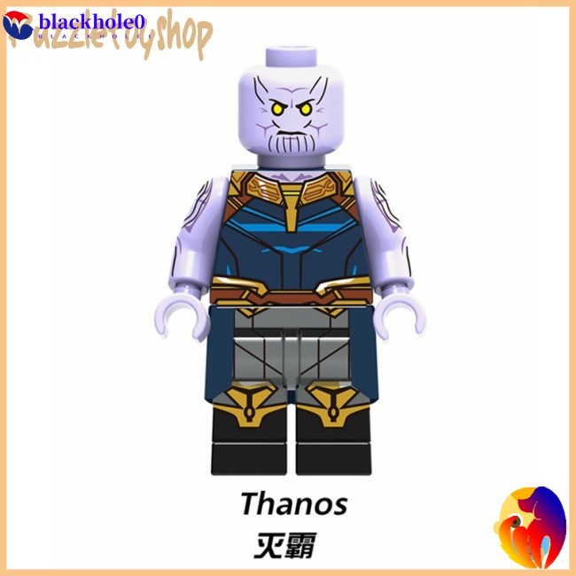 BH Lego Hulk Outrider Iron Man Thor Spiderman Thanos Avengers Minifigures Building Blocks Toys Compatible Lego Marvel