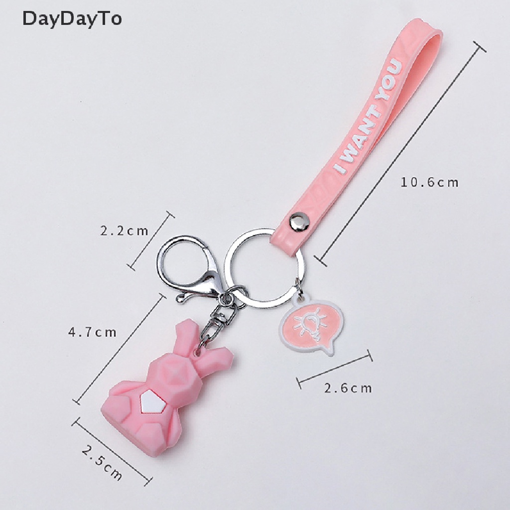 Móc Khóa Hình Khủng Long / Gấu Trúc Dễ Thương