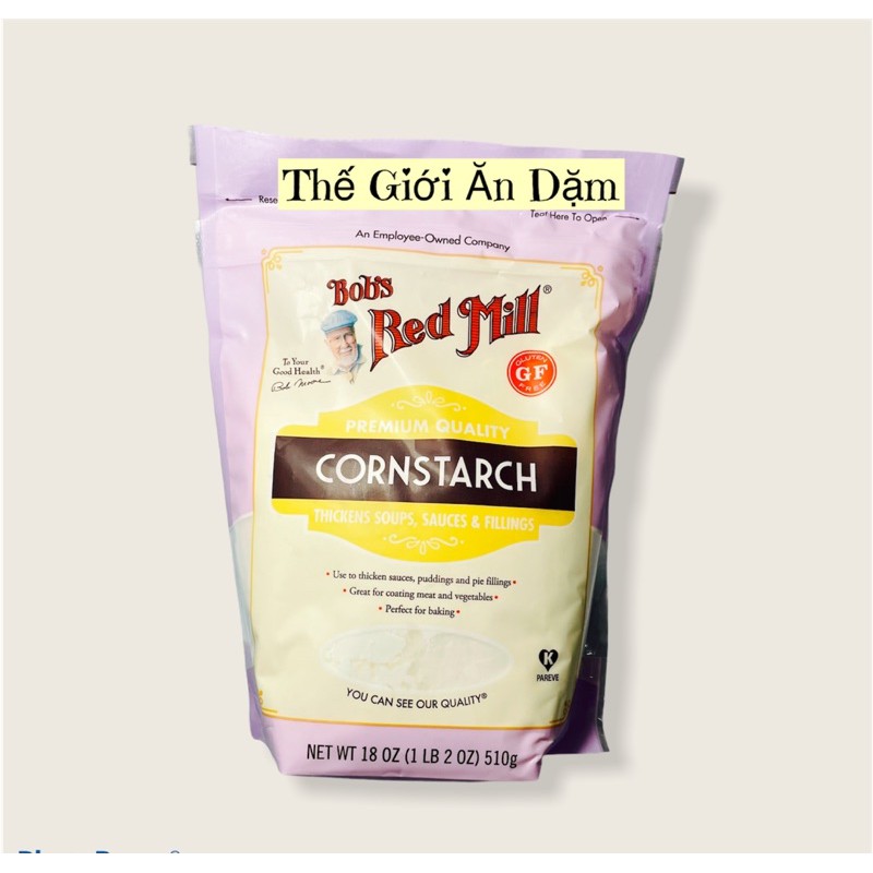 Tinh Bột Bắp Bob's Red Mill( Thế Giới Ăn Dặm)