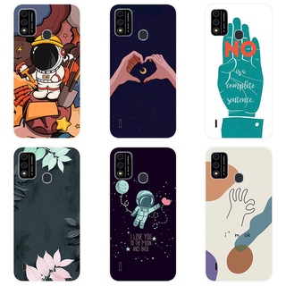 Ốp Điện Thoại TPU Silicon Mềm Họa Tiết Hoạt Hình Cho Itel A48 itelA48