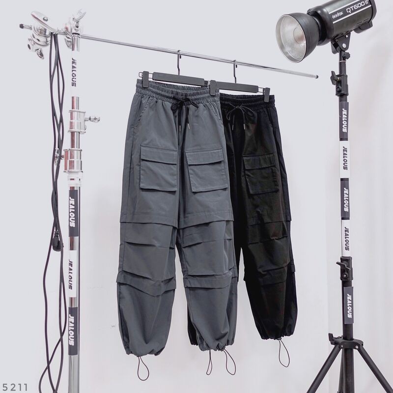 Quần jogger 3 lớp khoá mác B 5211