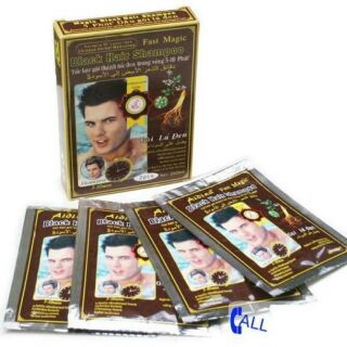Dầu Gội Đen Tóc Black Hair Fast Magic Thái Lan