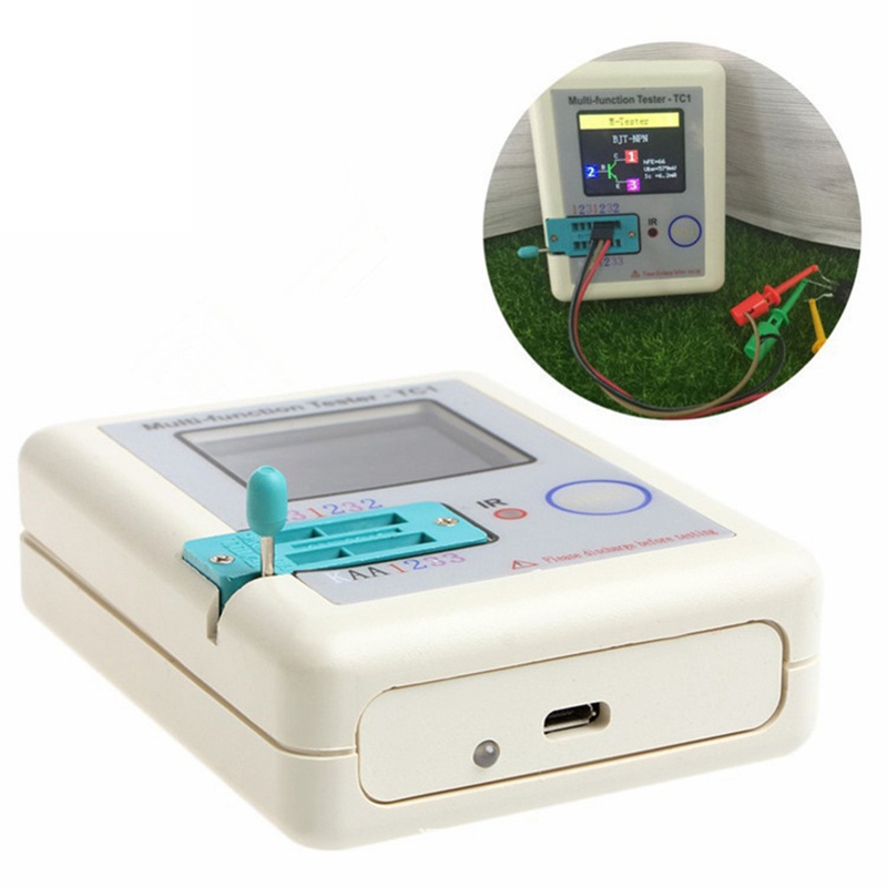 Thiết Bị Kiểm Tra Bán Dẫn Đa Năng Wlcr-TC1 TFT NPN PNP MOSFET Màn Hình Nhiều Màu Sắc