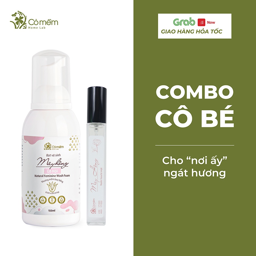 Combo Yêu Cô Bé An Toàn Từ Thiên Nhiên Cỏ Mềm 300g