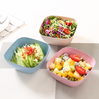 Tô nhựa lúa mạch cho bé ăn dặm, tô đựng trái cây thức ăn