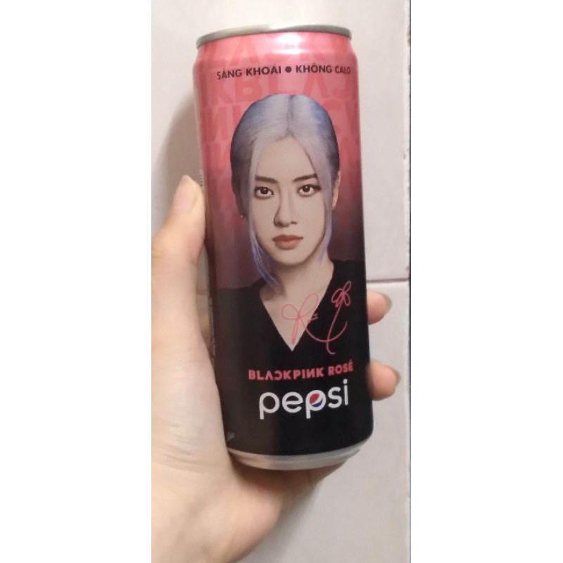 [HÀNG CÓ SẴN] PEPSI x BLACKPINK không calo JISOO - JENNIE - LISA - ROSÉ (330ML)