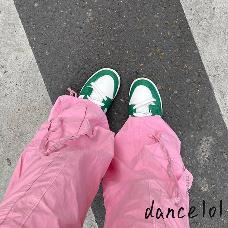 Quần Ống Rộng Dây Rút Khiêu Vũ1O1-Y2K