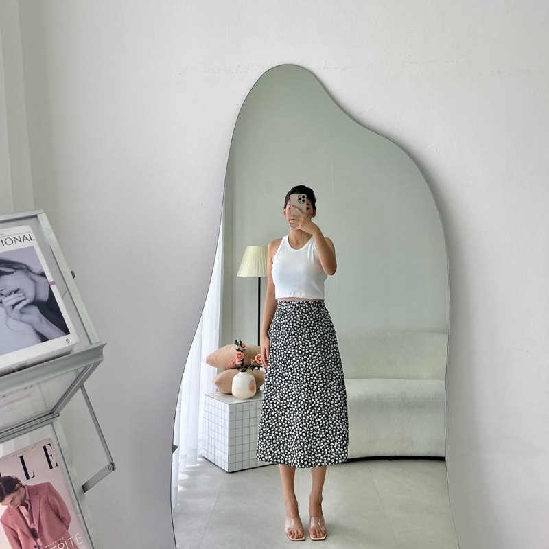 Chân váy hoa nhí vintage - Audrey studio