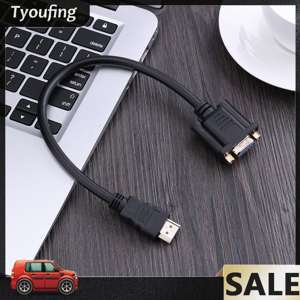 Cáp Chuyển Đổi Hdmi-Compatible Male Sang Vga D-Sub 15 Female Cho Hdtv