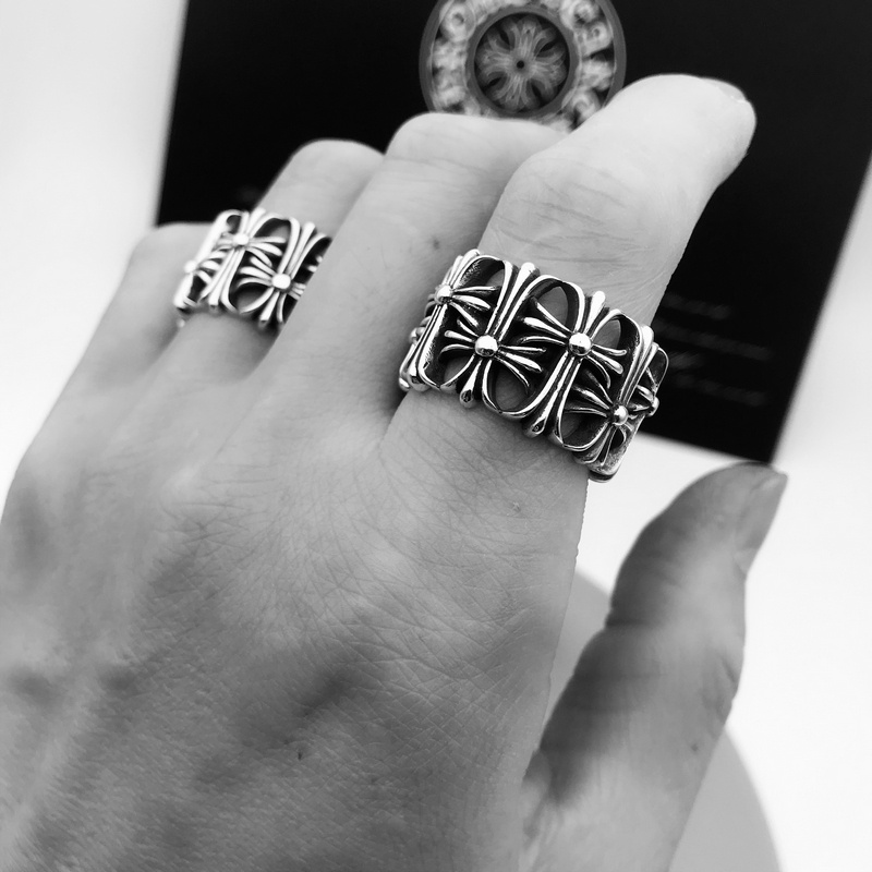 Nhẫn chạm khắc hoa văn G-Dragon phong cách Hip Hop cho nam