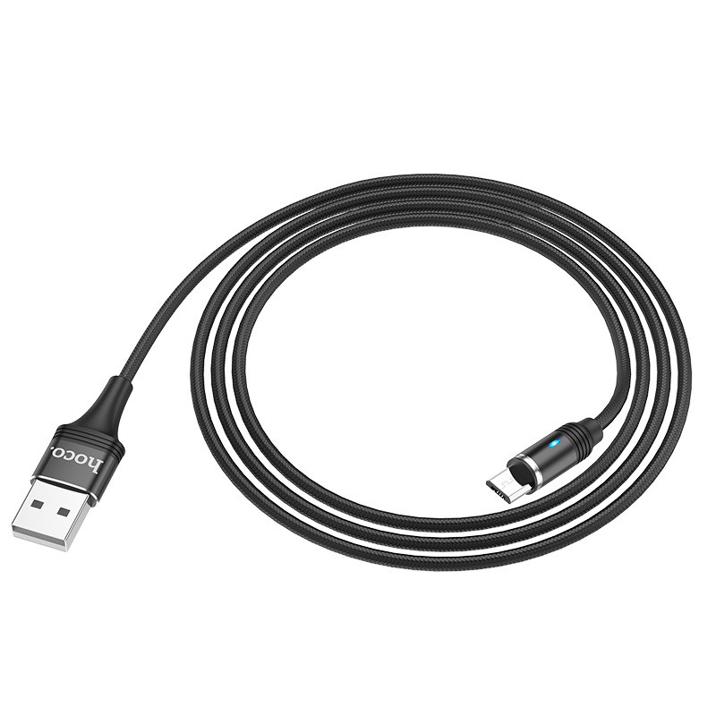 Cáp Sạc Nhanh 2A Hoco U76 Micro USB Cho Andoird - Tự Ngắt Khi Đầy