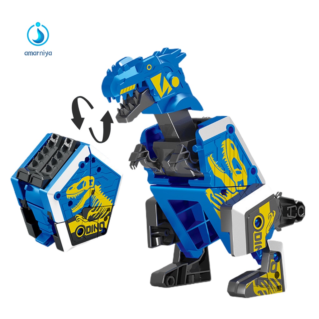 Amar Mô Hình Đồ Chơi Xe Hơi Biến Hình robot Khủng Long Có Khớp Thay Đổi Linh Hoạt Cho Trẻ Em