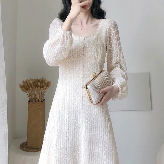 Váy tiểu thư dáng dài