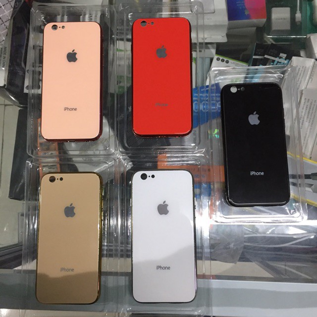 Ốp kính cường lực Iphone viền dẻo chống va đập và trầy xước đủ dòng 6,6Plus,7,7Plus,8,8Plus, X,XS MAX