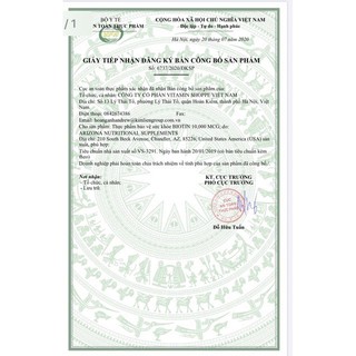 Viên uống Biotin 10000 mcg