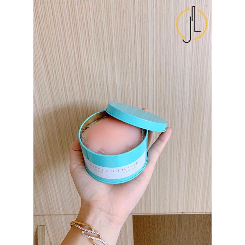 Hộp 5 cặp dán nhũ hoa silicon