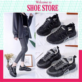 Giày Thể Thao Nữ 💖FREESHIP💖 Sneaker Độn Đế Cá Tính- Mẫu Mới Hot Trend 2020