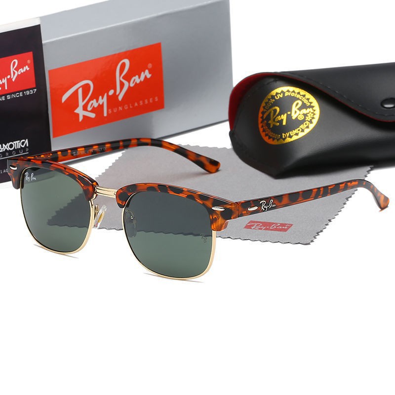 Ray-ban Kính Mát Chống Tia Uv Cc3235461131 Phong Cách Cổ Điển Thời Trang Cho Nam Và Nữ