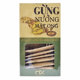 Gừng Nướng Mật Ong Nam Xanh Hộp 110G